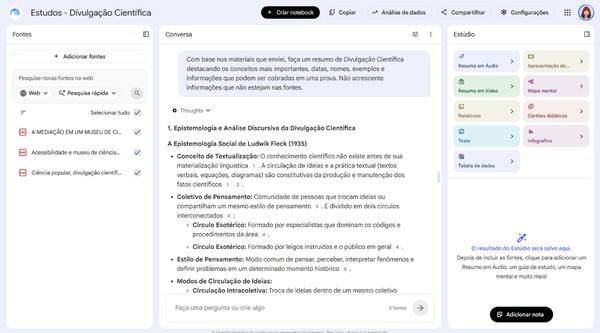 Perplexity + NotebookLM: como usar IAs juntas para estudar melhor
