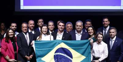 Fl&aacute;vio Bolsonaro anuncia Alfredo Gaspar como vice na disputa &agrave; Presid&ecirc;ncia Foto: WILTON JUNIOR/ESTAD&Atilde;O CONTE&Uacute;DO