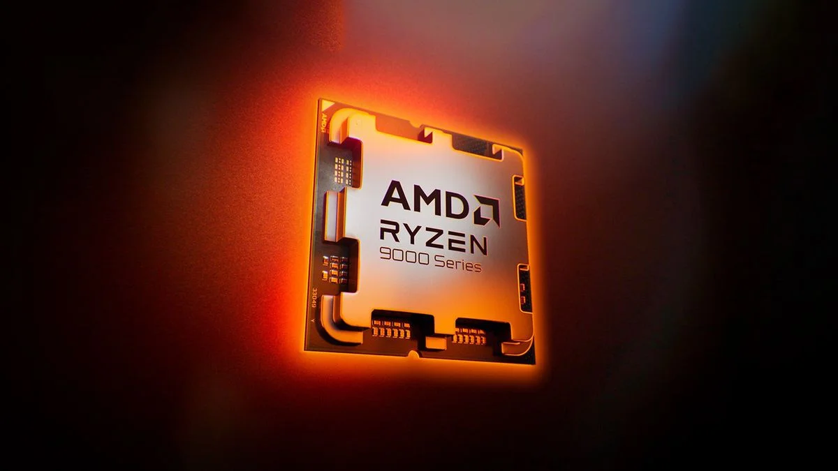 Imagem do processador AMD Ryzen 7 9800X3D