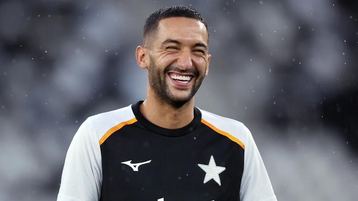 Em estreia de Tite no Botafogo, Ziyech é relacionado pela primeira vez