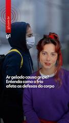 Ar gelado causa gripe? Entenda como o frio afeta as defesas do corpo