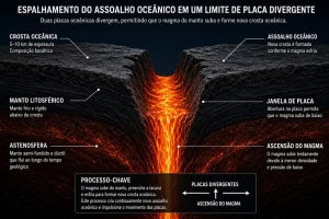 Placa tectônica no fundo do Pacífico tem rachaduras e sinais de uma separação que pode durar milhões de anos
