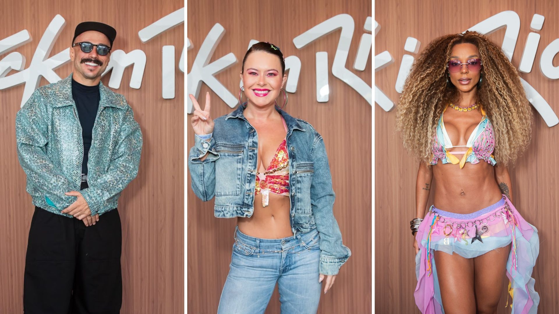 Veja looks dos famosos para o último dia de Rock in Rio