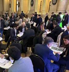Encontros B2B no âmbito de missão italiana no Mercosul Foto: ANSA / Ansa - Brasil