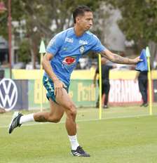 Mauro Júnior durante treino com a Seleção Brasileira em Brisbane, na Austrália - Foto: Rafael Ribeiro/CBF / Esporte News Mundo
