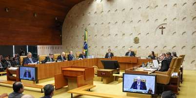 Sess&atilde;o no STF define futuro de Moraes Foto: Rosinei Coutinho/STF