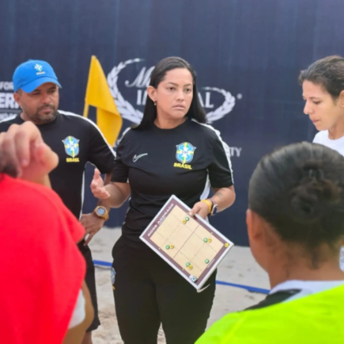 Técnica da Seleção Brasileira de Beach Soccer fala sobre valorizar a base
