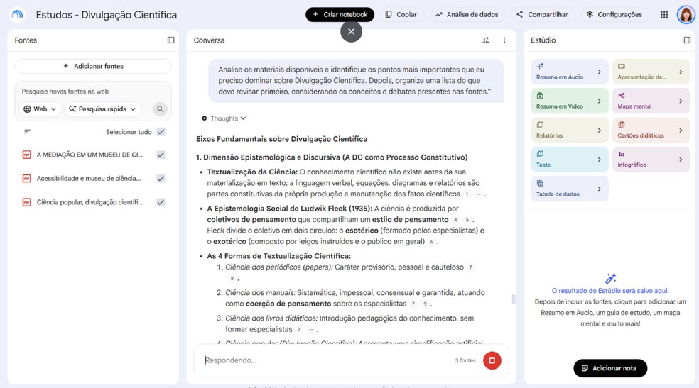 Perplexity + NotebookLM: como usar IAs juntas para estudar melhor