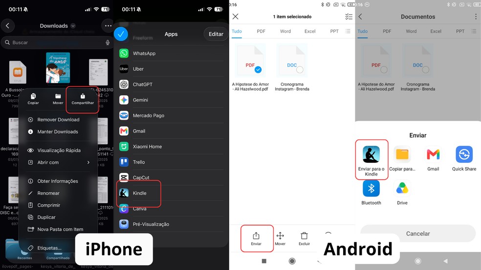 Como enviar PDF para o Kindle? Veja tutorial via celular, e-mail e PC