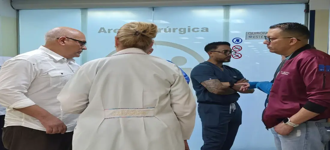 O Ministro da Saúde colocou em funcionamento novos blocos operatórios oftalmológicos no Hospital Miguel Pérez Carreño para reduzir a dívida cirúrgica nacional