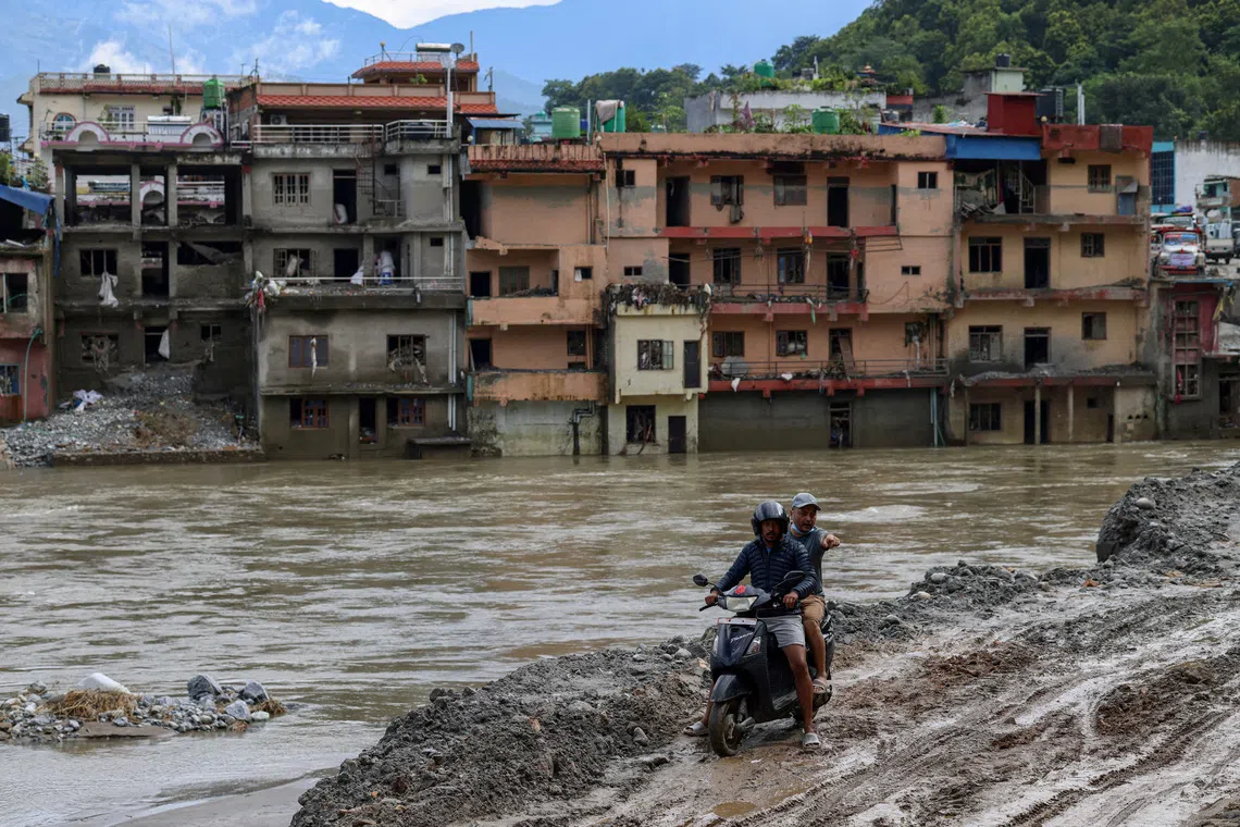 Rapidly warming temperatures in the region have caused glaciers to thin and have melted ice and permafrost buried deep in the bedrock of the Himalayas.