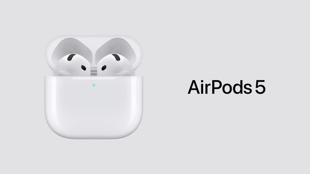 Novo AirPods 5 tem tradução em tempo real e melhora no cancelamento de ruído — Foto: Reprodução/Apple
