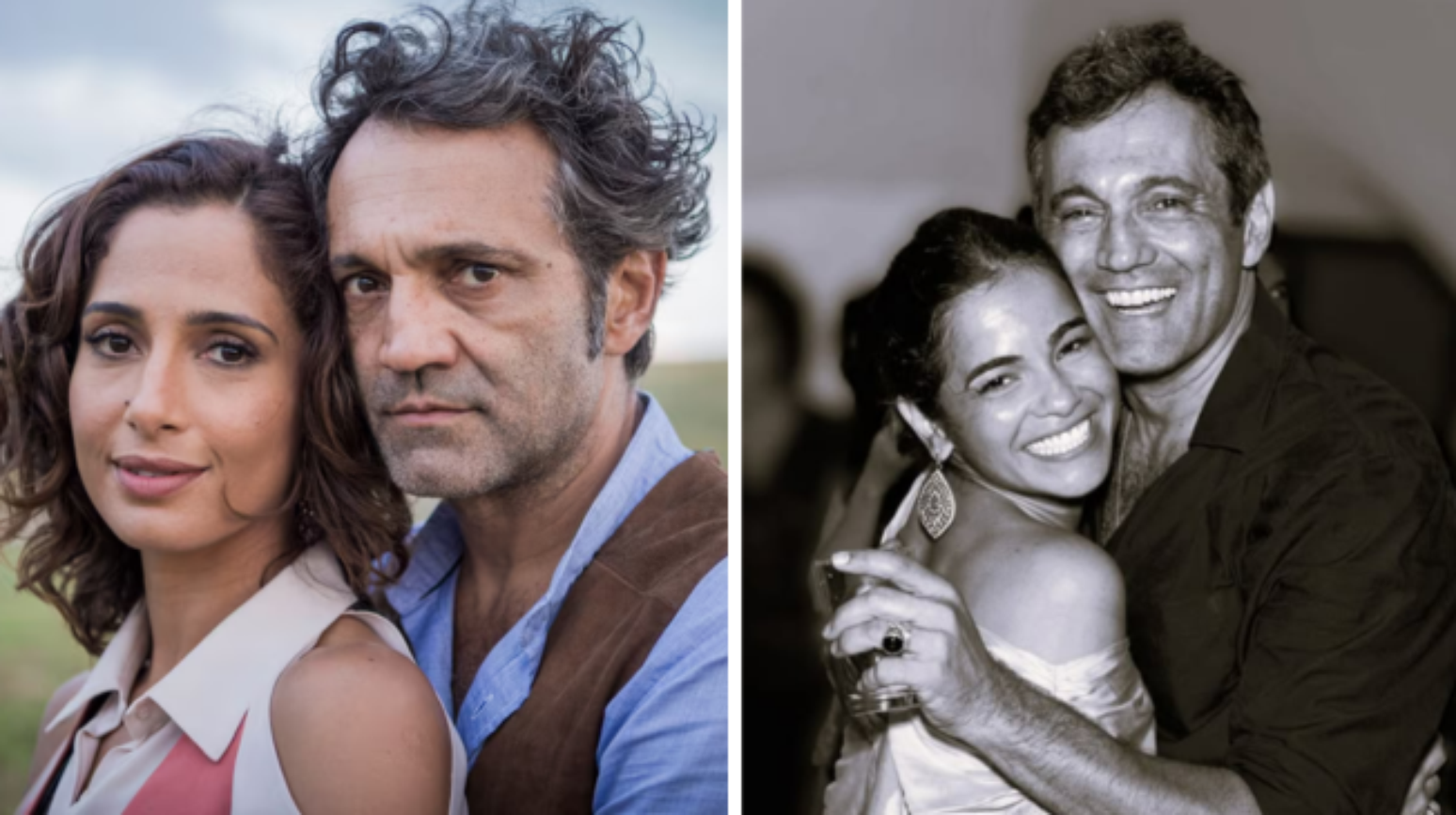 Lucianna Lima, vi&uacute;va de Domingos Montagner, fez homenagem p&oacute;stuma ao ator