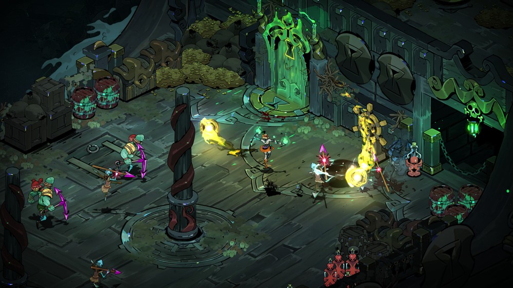 Hades 2 salta aos olhos com seus visuais estilizados e ação responsiva — Foto: Divulgação/Supergiant Games