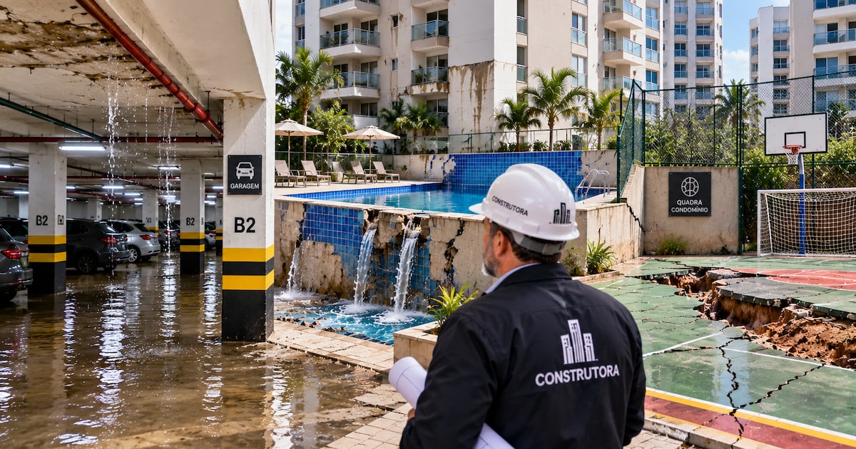 Justiça obriga construtora a consertar condomínio novo entregue com problemas