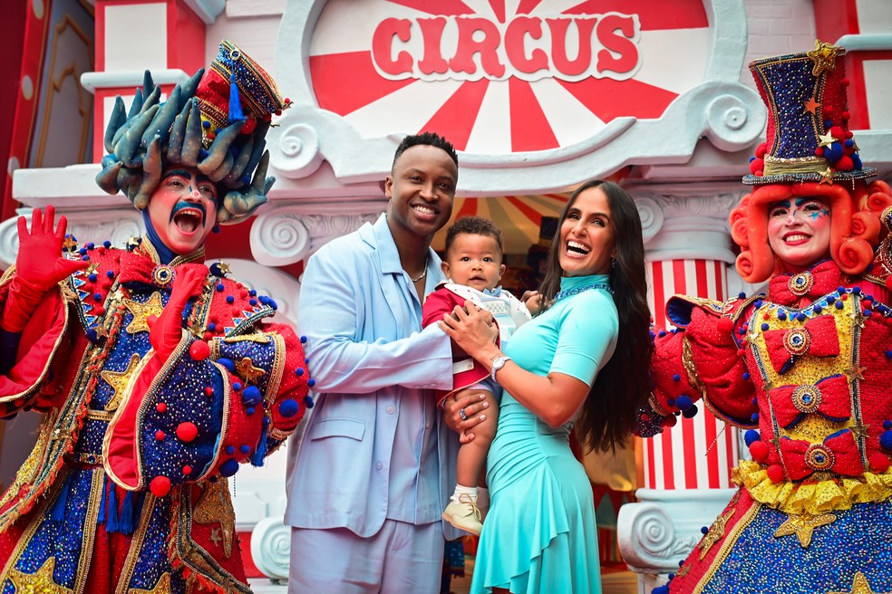 Bento, filho de Carol Peixinho e Thiaguinho, ganha festa luxuosa para 500 convidados