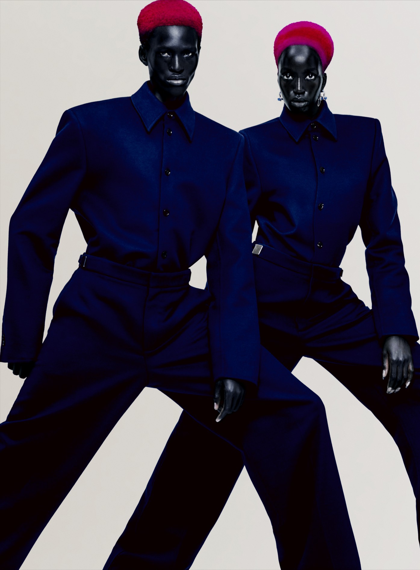 Ensaio ocupou as páginas da edição de setembro da Vogue Britânica, em 2022 — Foto: Rafael Pavarotti