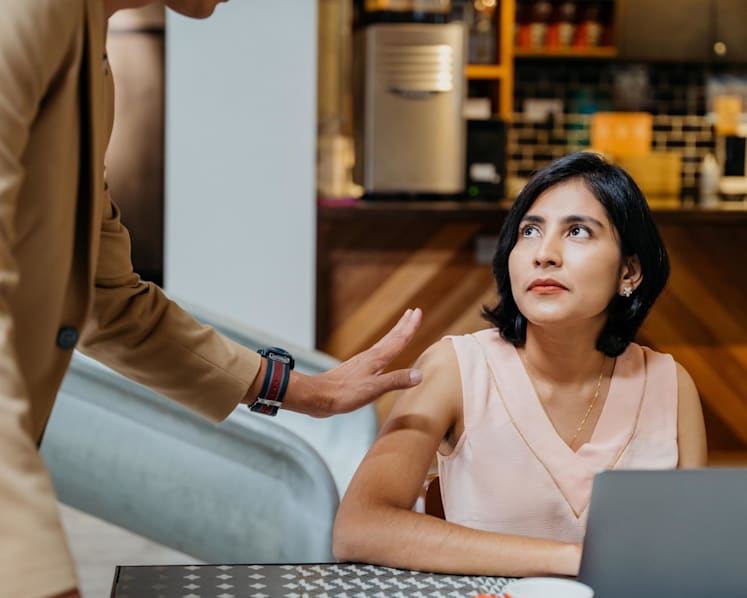 Some instances that can lead to workplace trauma include constantly being bullied, humiliation in front of colleagues, and being screamed or yelled at. (Photo: iStock/hxyume)