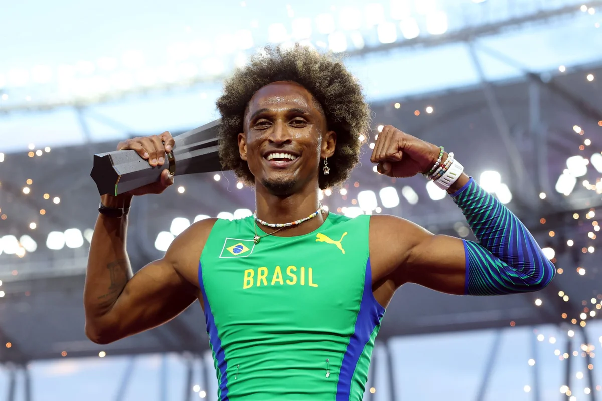 Alison dos Santos é campeão nos 400m do Mundial de Atletismo Ultimate