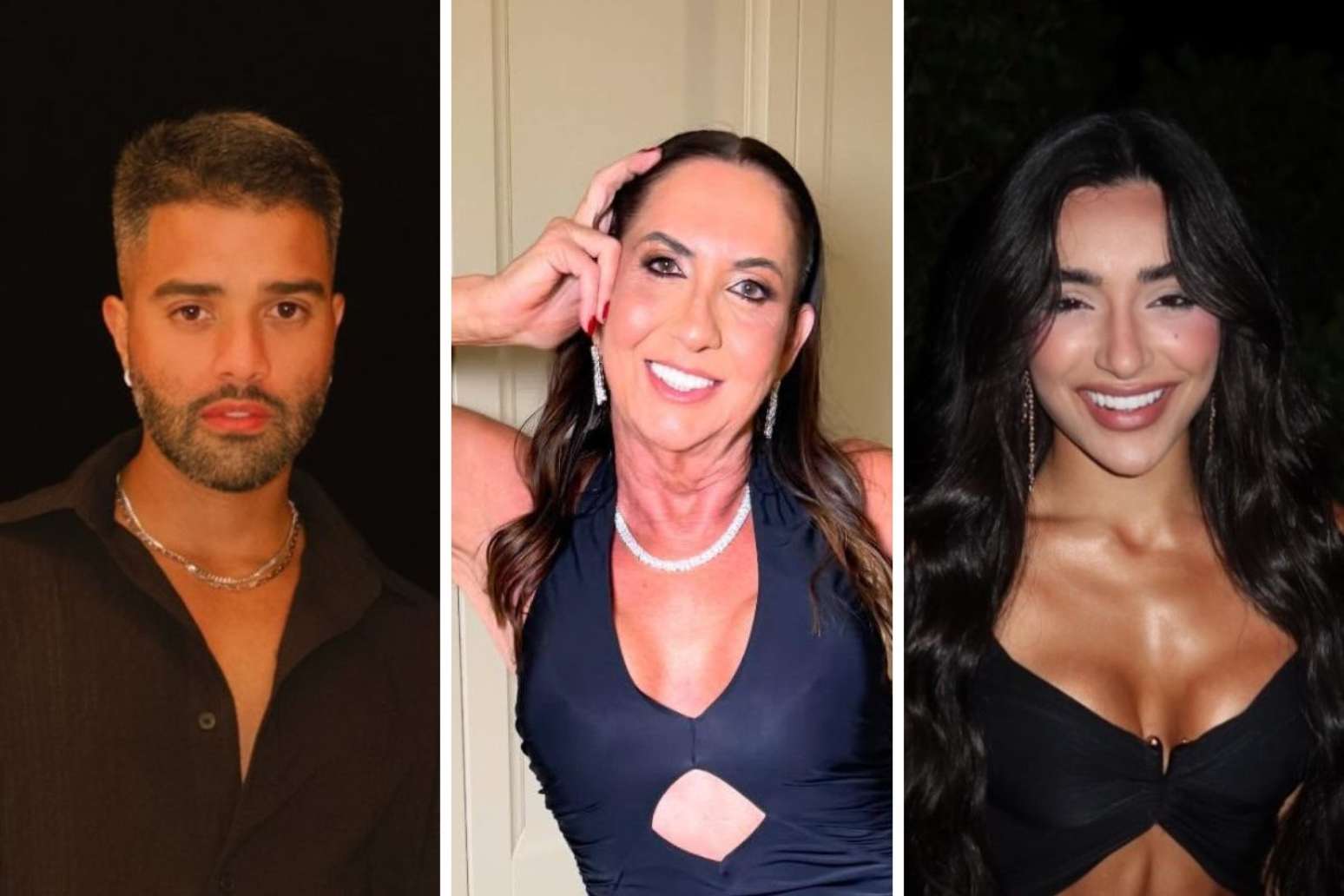 Hebert Gomes, Margareth Serrão e Duda Freira