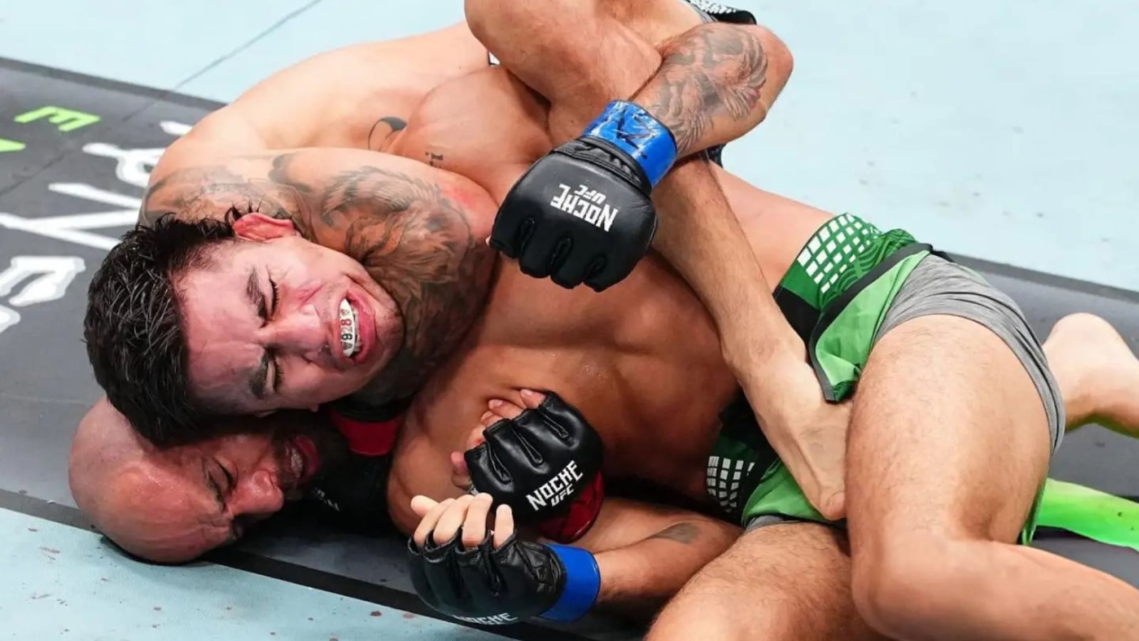 Jean Silva aplica mata-leão e finaliza Delgado Reprodução/Instagram/@jeansilvamma