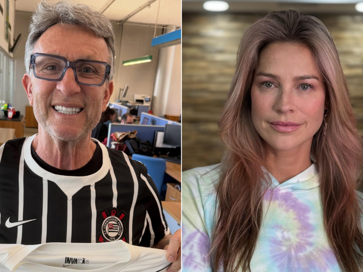 'Mulher linda, maravilhosa': Craque Neto se declara ao vivo para Luana Piovani e ganha resposta