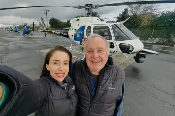 Quem era a jornalista que morreu em queda de helicóptero nos EUA - destaque galeria