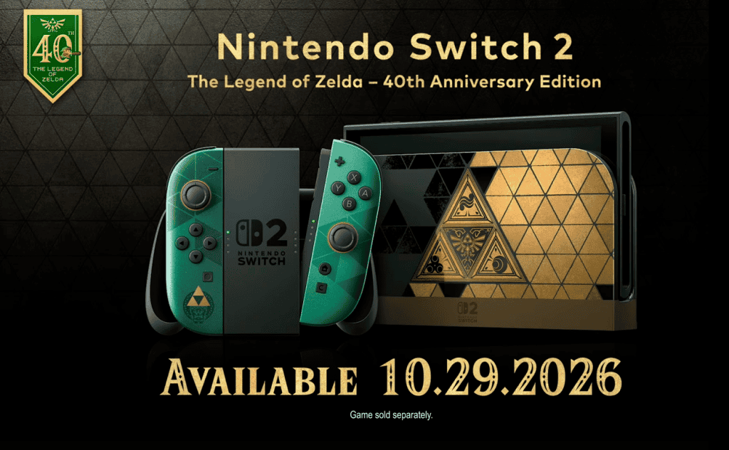 Nintendo celebra 40 anos de Zelda com remake de Ocarina of Time e Switch 2 especial