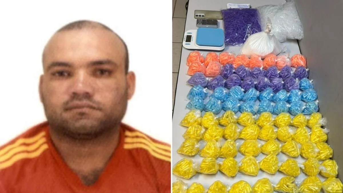 Solto pela Justiça, traficante volta a ser preso 4h após deixar cadeia