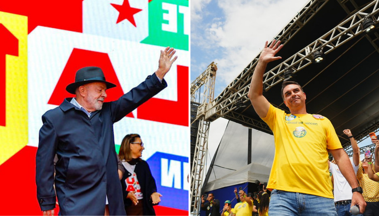A três semanas da eleição, Lula gastou mais que o dobro de Flávio com santinhos e adesivos