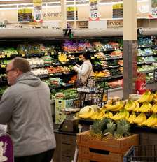 Supermercado em Redmond, EUA 24 de novembro de 2025. REUTERS/David Ryder/ Foto de arquivo Foto: Reuters