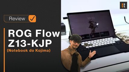 NOTEBOOK DO KOJIMA é BOM? Review ROG Flow Z13 KJP