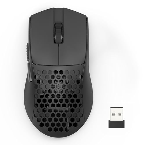 Mouse Gamer Redragon Astrolabe Lite Preto PAW3313 10000 DPI Sem Fio Tri-Mode