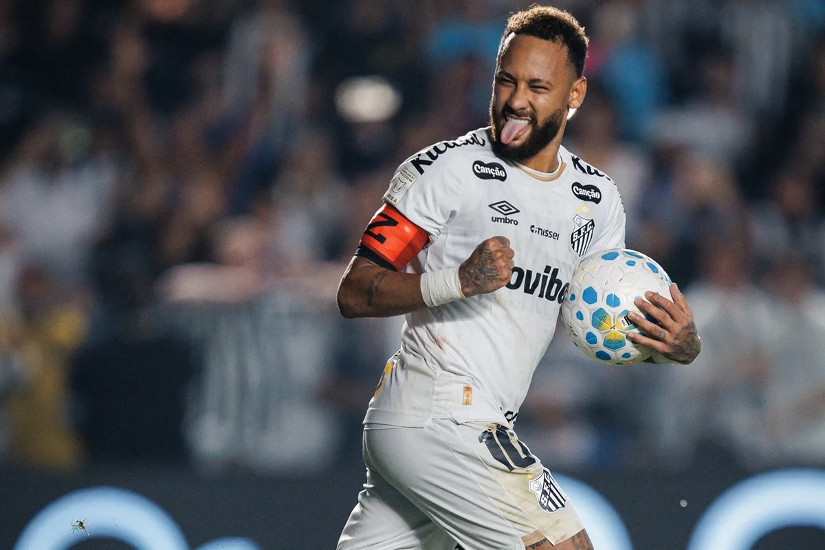 Neymar comemora chegada de reforços ao Santos: "Vamos, Peixão"