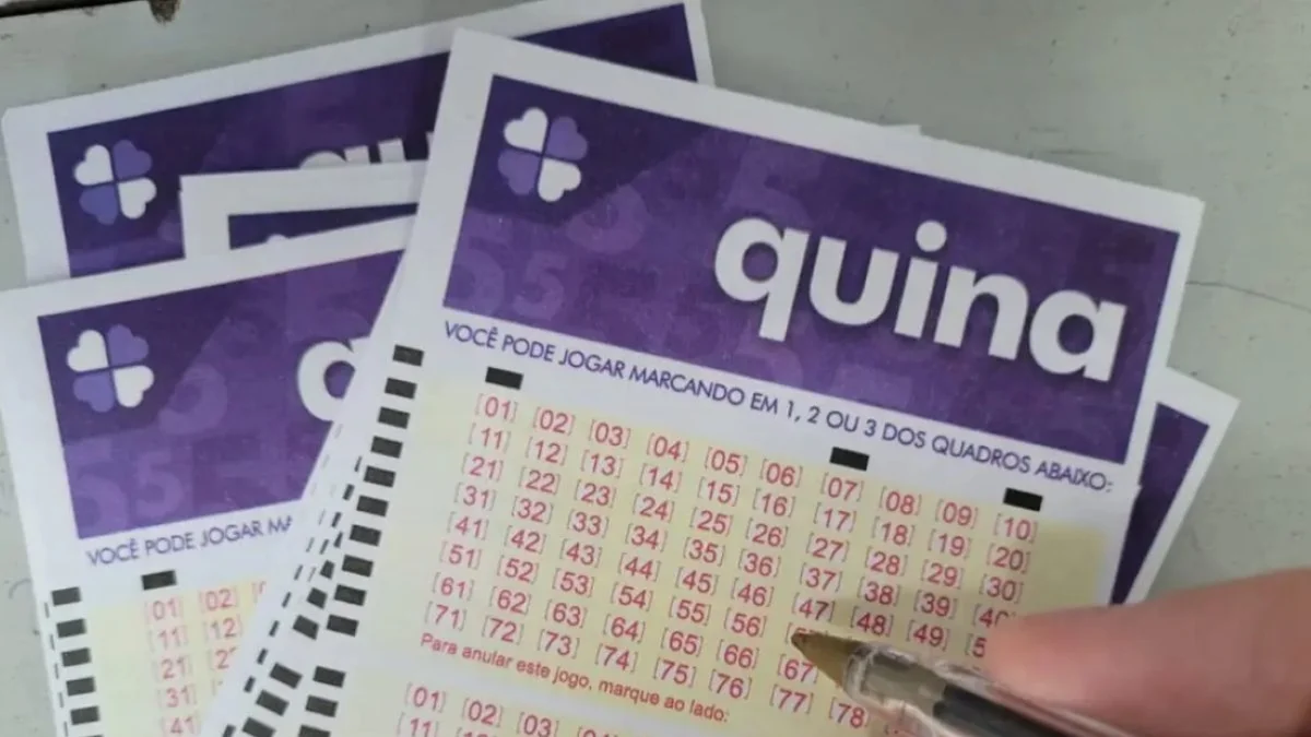 Quina 7125 sorteia prêmio de R$ 7,5 milhões hoje (23/9). Veja resultado