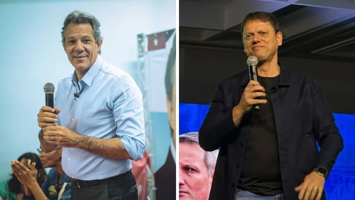 Datafolha: Tarcísio tem 50% ante 30% de Haddad, e venceria em 1° turno hoje