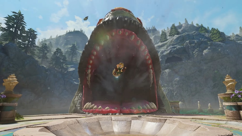 O terceiro labirinto de quando Link é criança começa de forma surpreendente — Foto: Reprodução/Nintendo of America