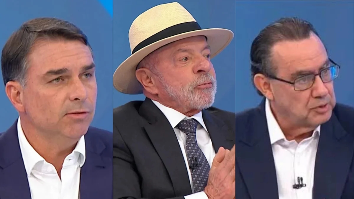 Quaest: no 1° turno, Lula tem 36%, Flávio Bolsonaro, 31% e Augusto Cury, 7%