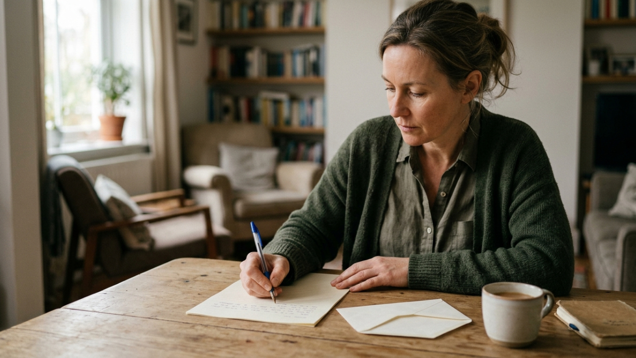 Terapeutas usam há décadas cartas que nunca serão enviadas, estudos mostram efeito mensurável em três sessões de 20 minutos e uma instrução faz diferença