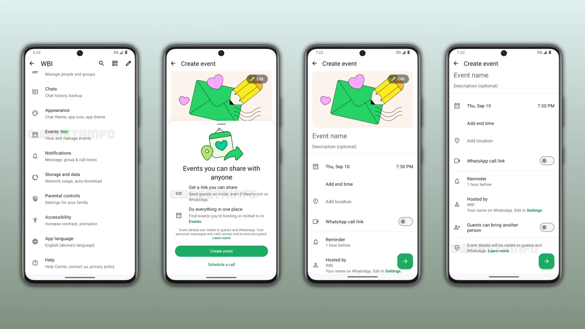 Marcar eventos via WhatsApp ficará mais fácil; entenda como será o novo recurso