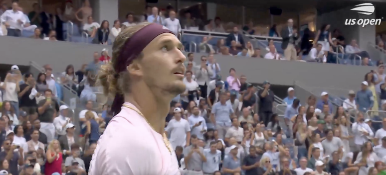 Acabou? Zverev erra na conta e não percebe que conquistou título do US Open