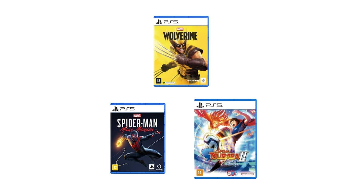 Wolverine, Miles Morales e mais: jogos PS5 em promoção que valem a pena