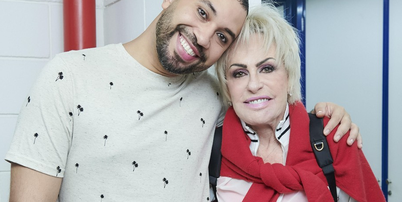 Gil do Vigor e Ana Maria Braga Foto: Cadu Pilotto/Globo