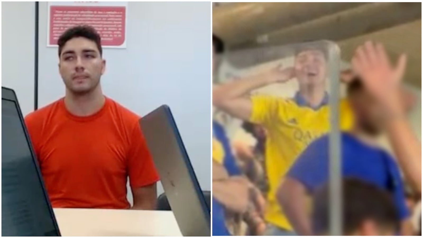 Nahuel Jeremias Maldonado responde em liberdade e usa tornozeleira Reprodução/RECORD MINAS