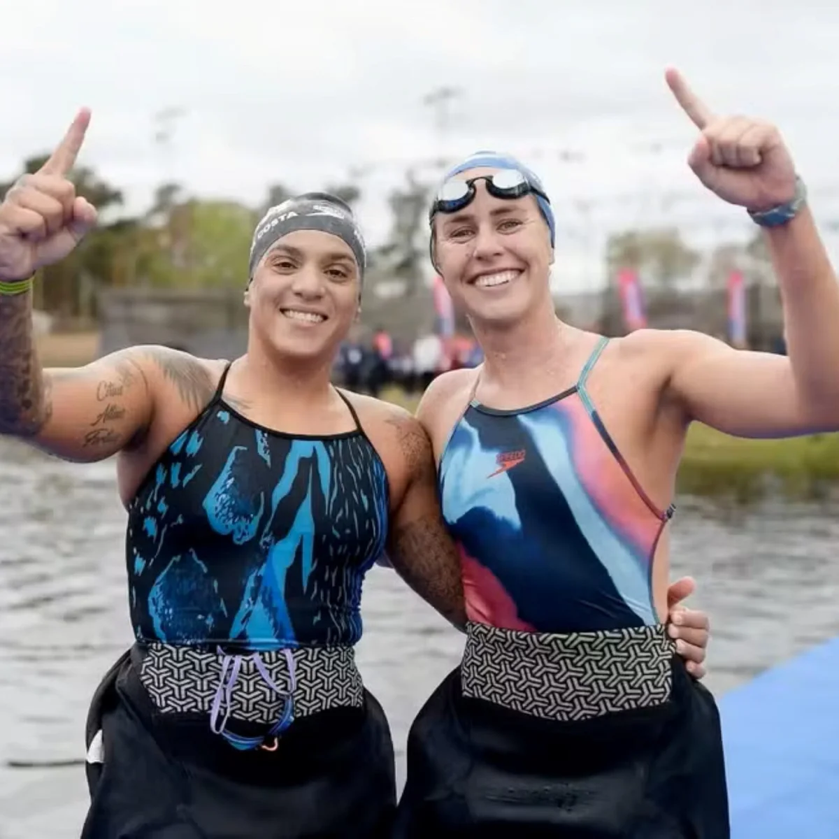 Ana Marcela e Matheus Melecchi levam ouro nos Jogos Sul-Americanos