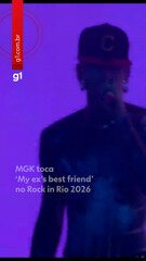 MGK toca 'My ex’s best friend' no Rock in Rio