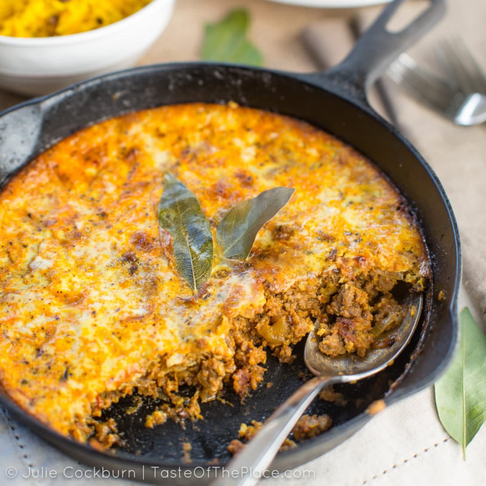 Bobotie, prato da gastronomia sul-africana Julie Cockburn/Pexels