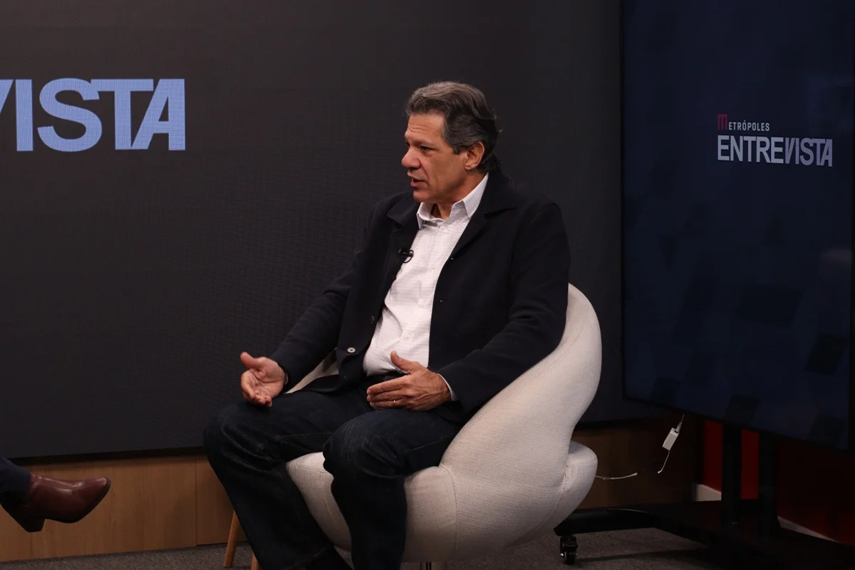 Fernando Haddad no Metrópoles Entrevista - Metrópoles