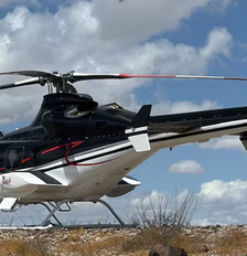 Helicóptero modelo Bell 430, o mesmo do acidente, tem capacidade para um piloto e até sete passageiros Foto: Reprodução/Estadão/HP Helicopters