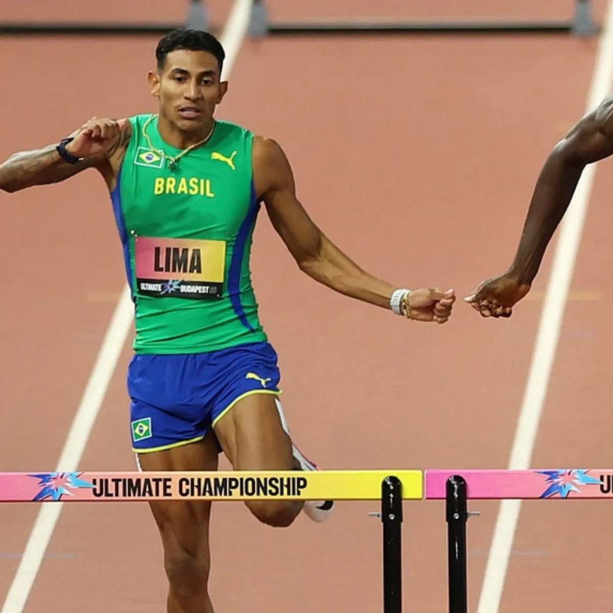 Matheus Lima e Guilherme Viana fazem dobradinha nos 400m com barreiras